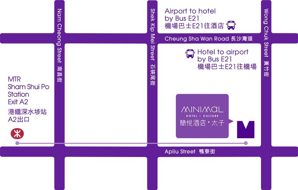 Minimal Hotel Culture Hong Kong Bagian luar foto